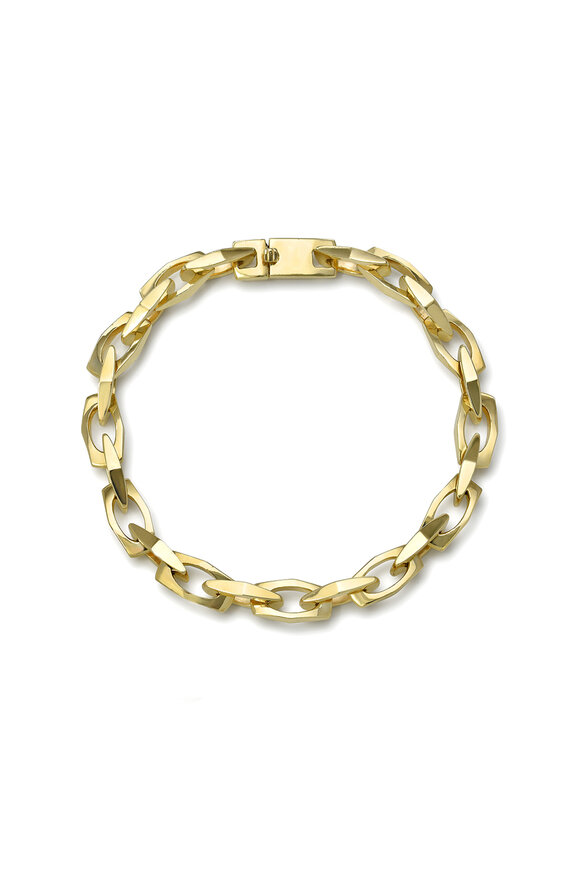 Dru Godmother Solid Gold Link Bracelet 