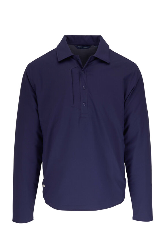 Peter Millar - Approach Navy Insulated Snap Shirt