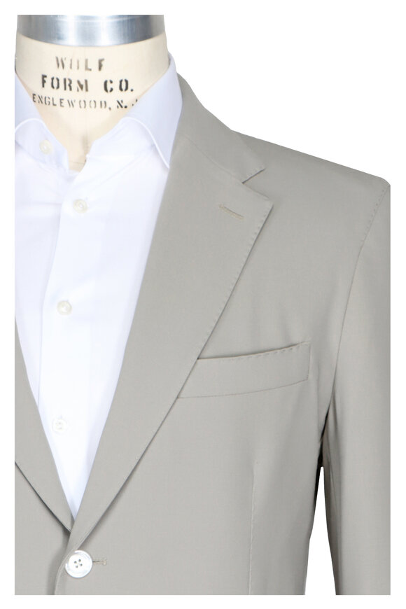 Marco Pescarolo Beige Sand Wool Sportcoat