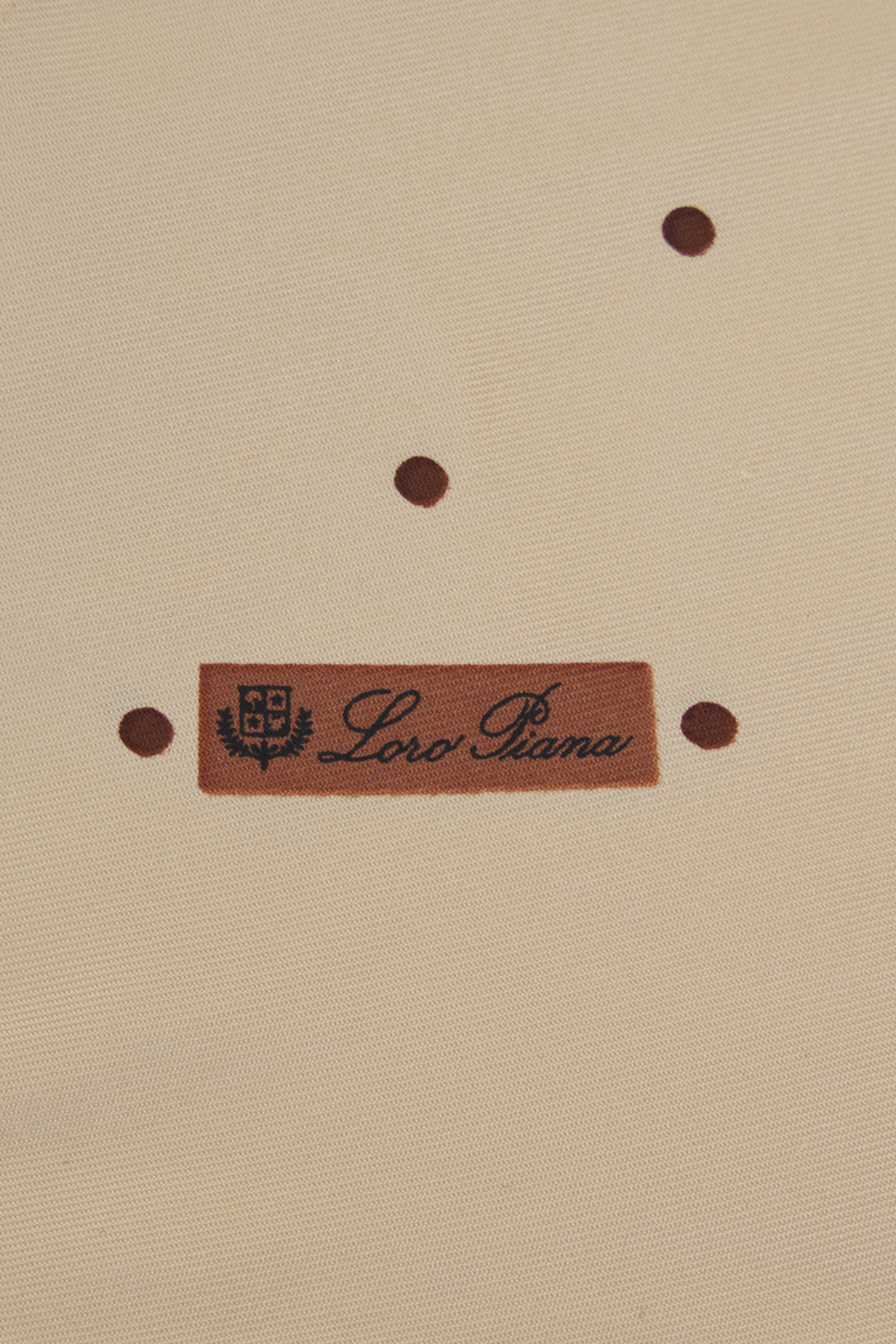 Loro Piana 三角スカーフ Loro Piana - Triangle Polka Dot Foulard Scarf | Mitchell Stores