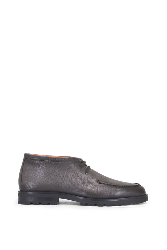 Santoni Rock Leather Chukka Boot - view 6