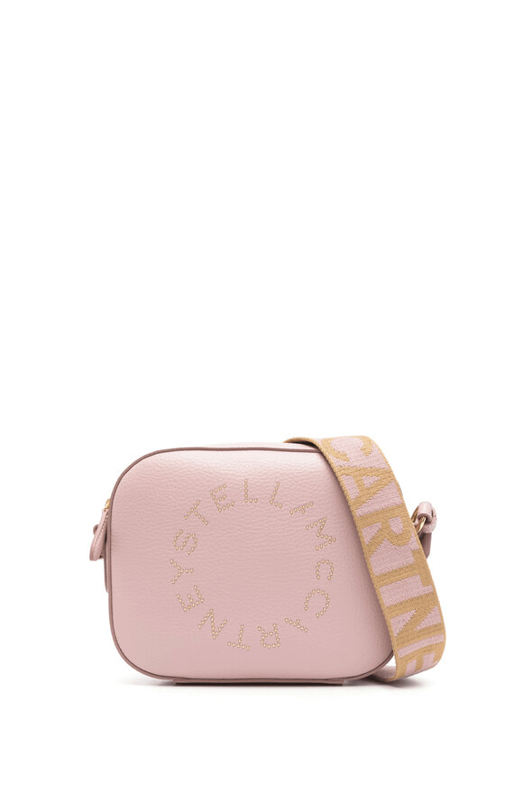 Golden Goose - White Leather & Pink Sequin Star Bag