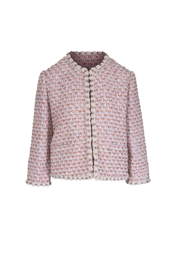 ジャケット Valentino Garavani MATELASSE FLOREAL APRES L'HIVER JACKET Apres L'hiver Floral Matelassé Jacket for Woman | Valentino US