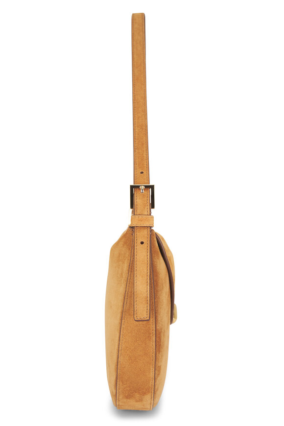 Savette Small Tondo Saddle Suede Hobo - view 4