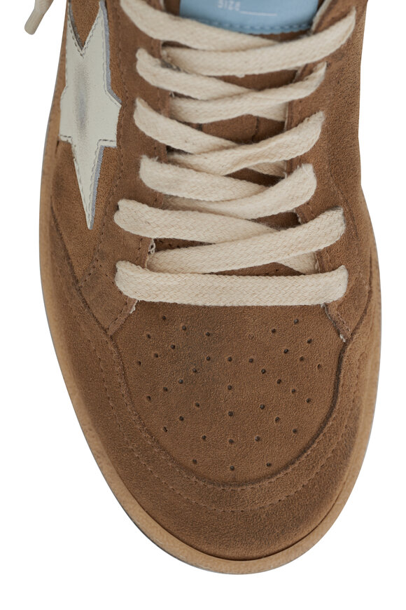 Golden Goose - Ballstar Suede Low Top Sneaker