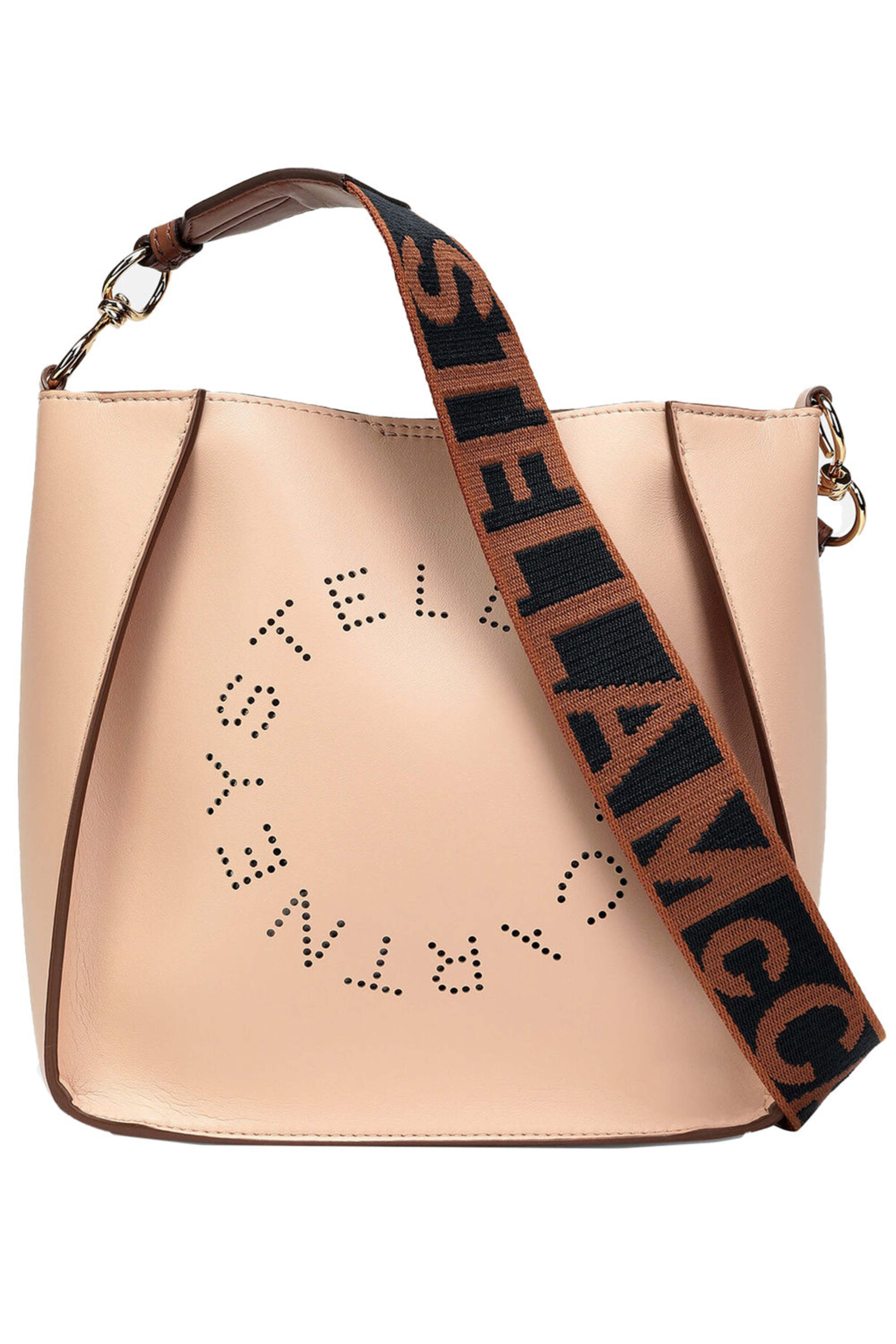 Stella McCartney - Mini Logo Crossbody Bag in Blush