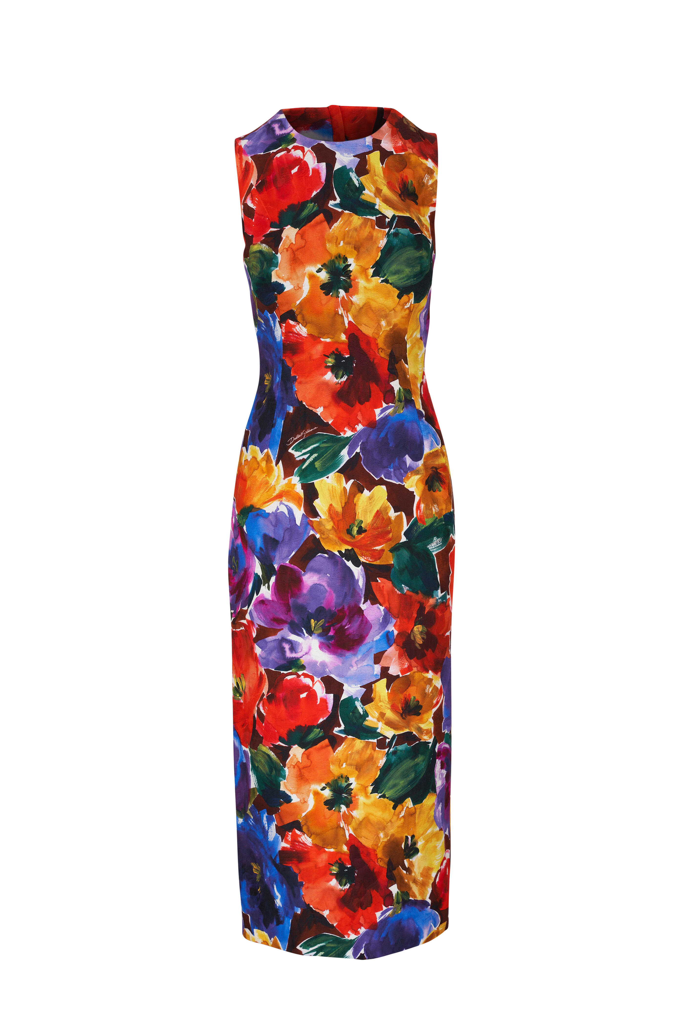 【送料&関税込】Dolce & Gabbana Brocade Patterned Dress DOLCE & GABBANA BROCADE DRESS - Janet Mandell