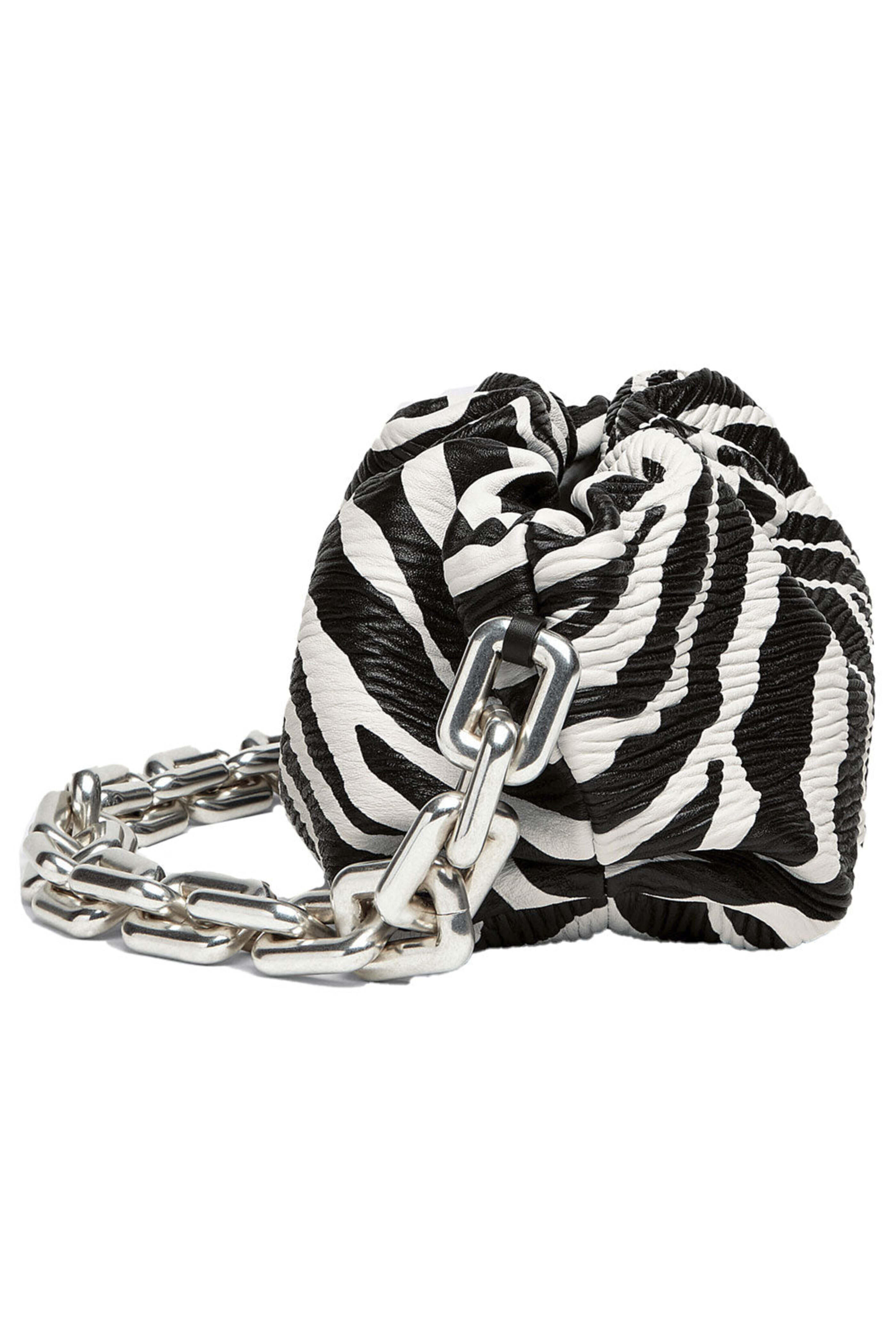 Bottega Veneta - Zebra Chain Pouch