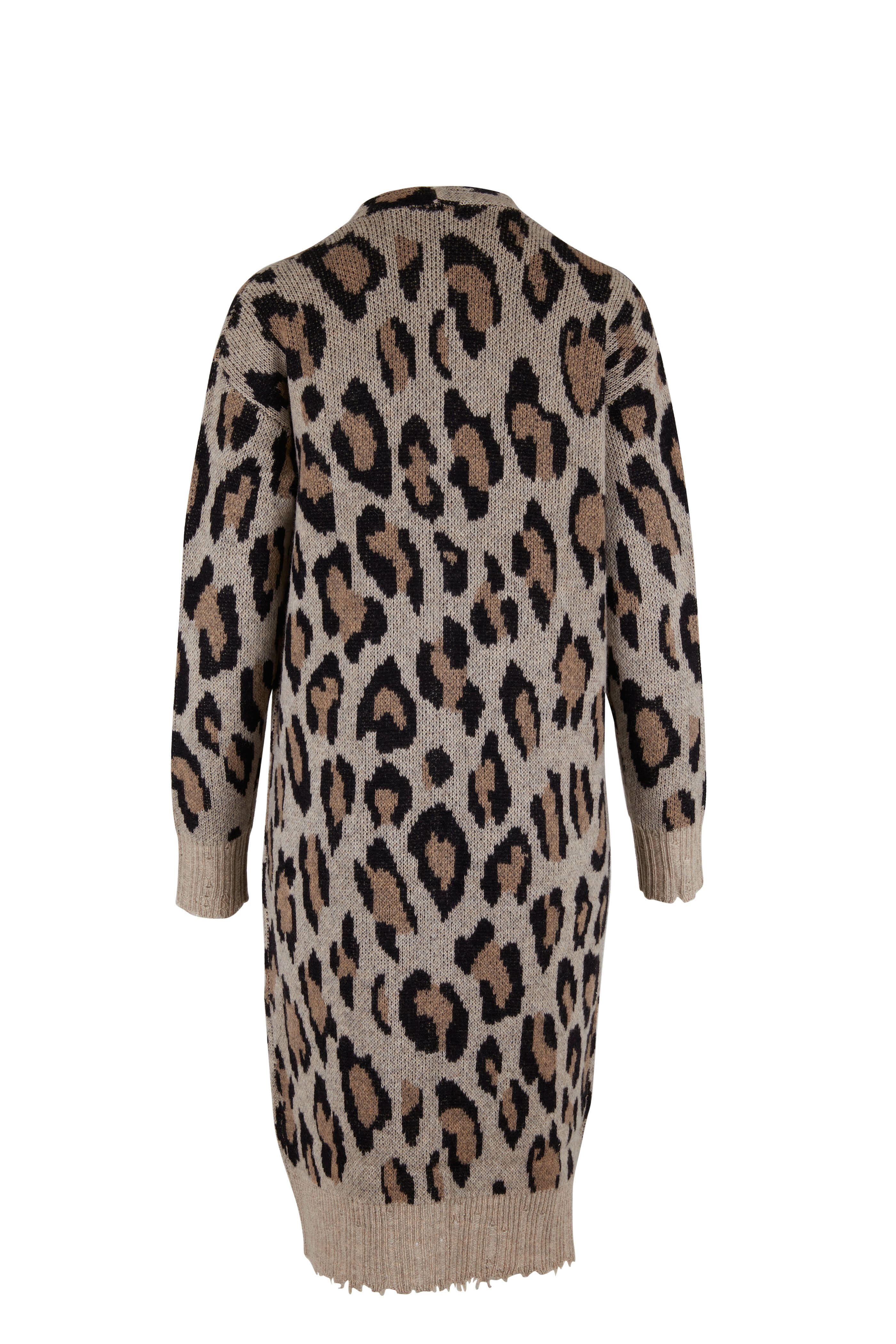 R13 Long Leopard Cardigan Mitchell Stores