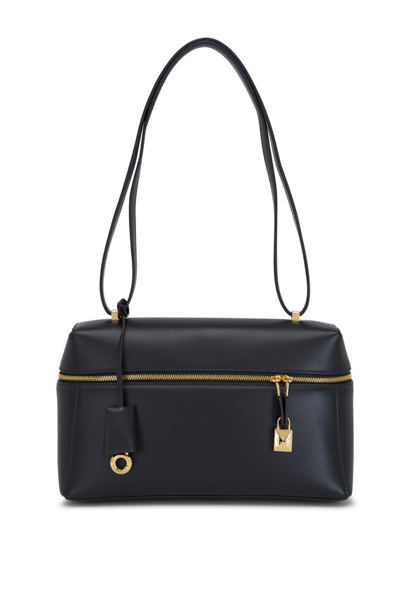 Loro Piana - Extra L27 Black Leather Bag