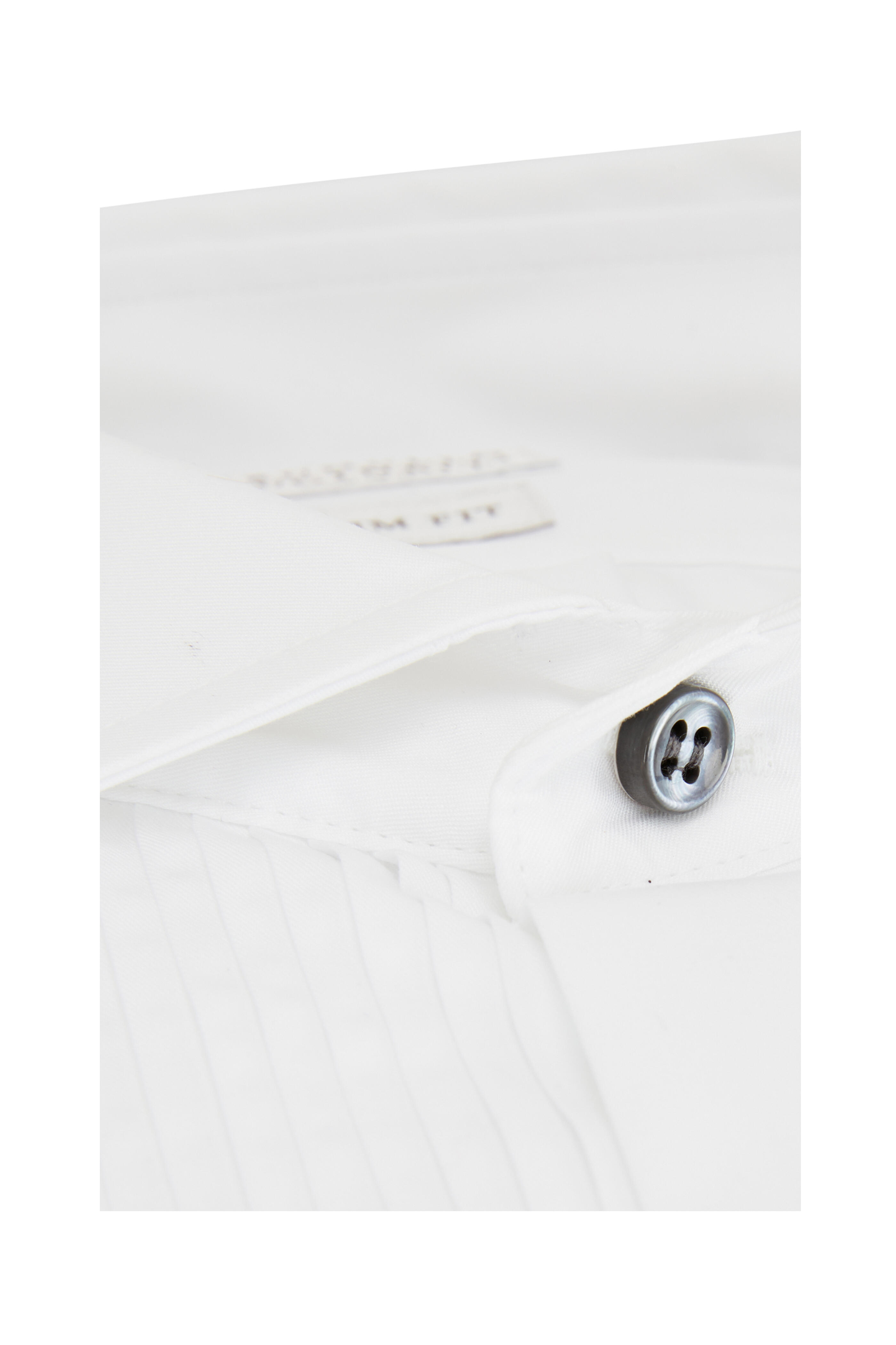 Brunello Cucinelli - White Pleated Slim Fit Tuxedo Shirt