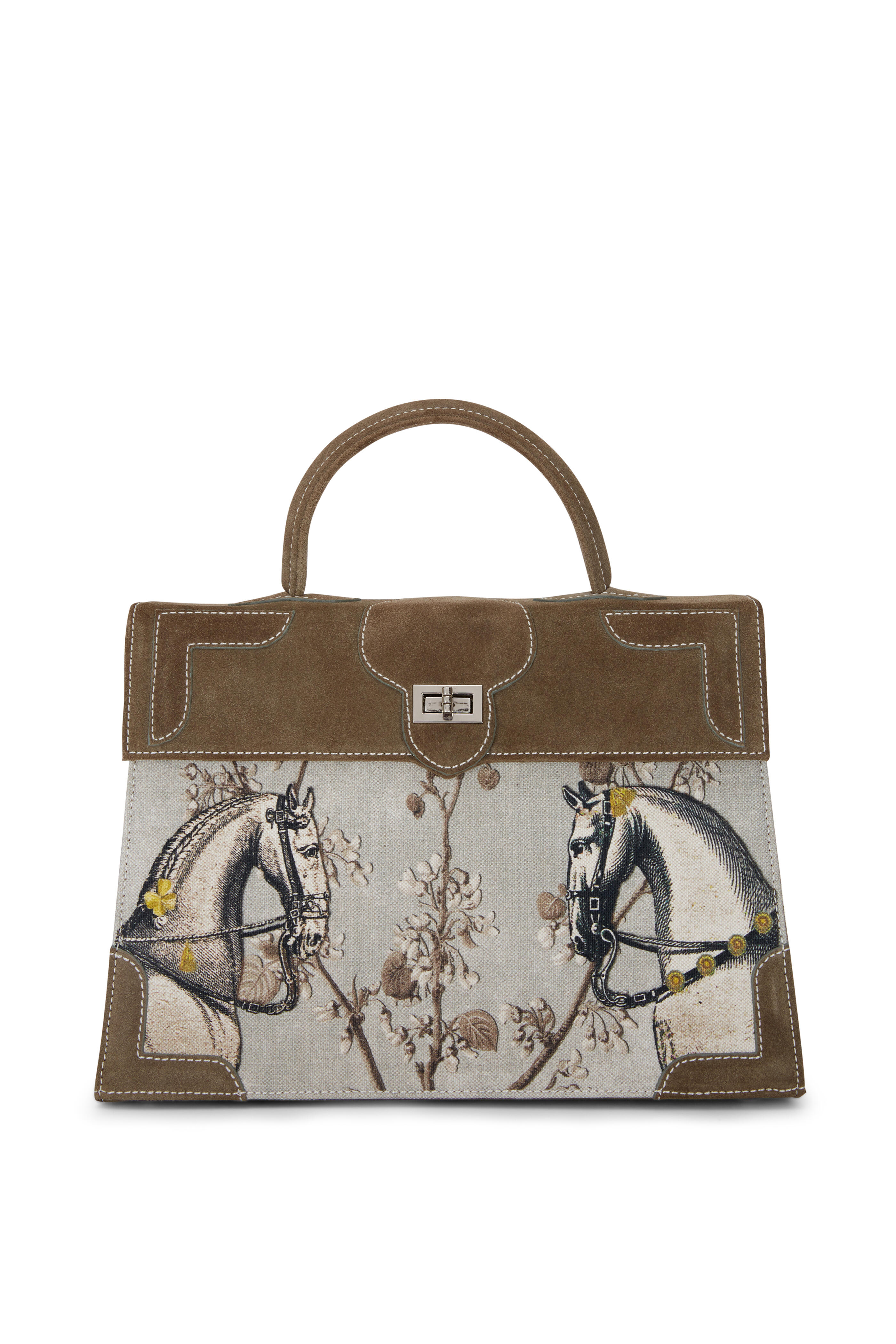 Marquises Tote Bag (Black/Tan)