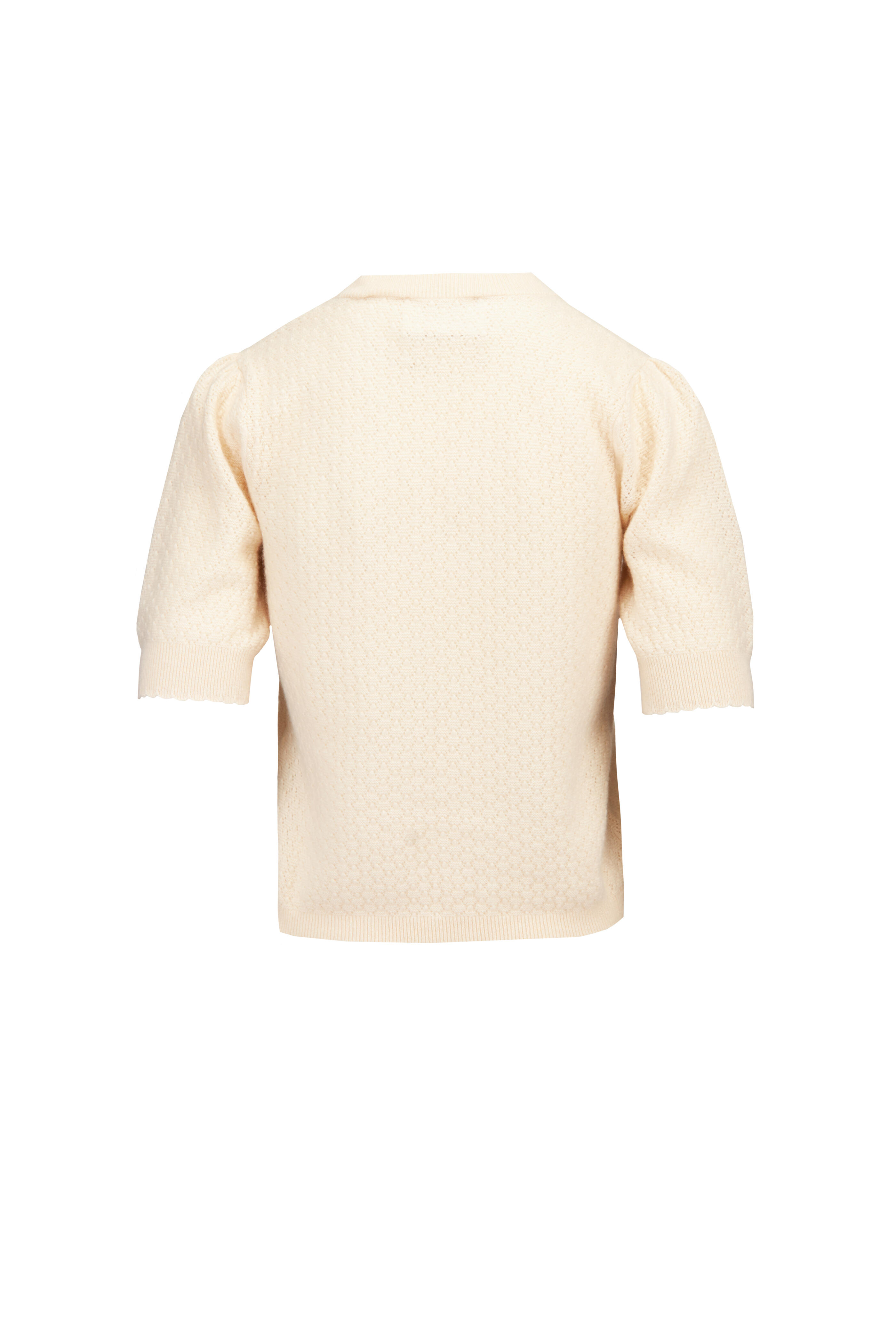 Frame - The Gathered Honeycomb Cream Sweater - view 2