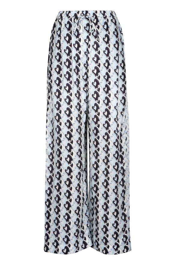 Lanvin Horse Print Pajama Pant