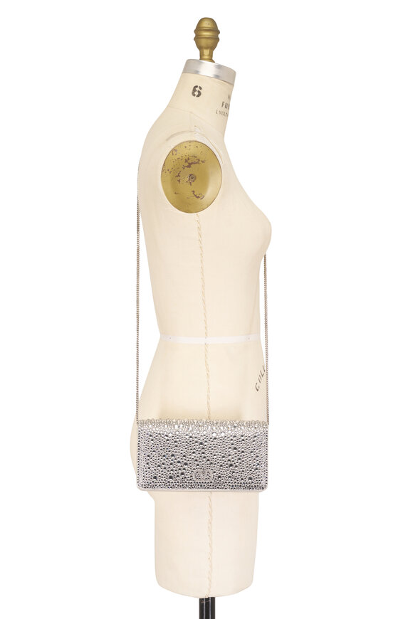 Valentino Garavani VLogo Signature Mini Crystal Shoulder Bag - view 6