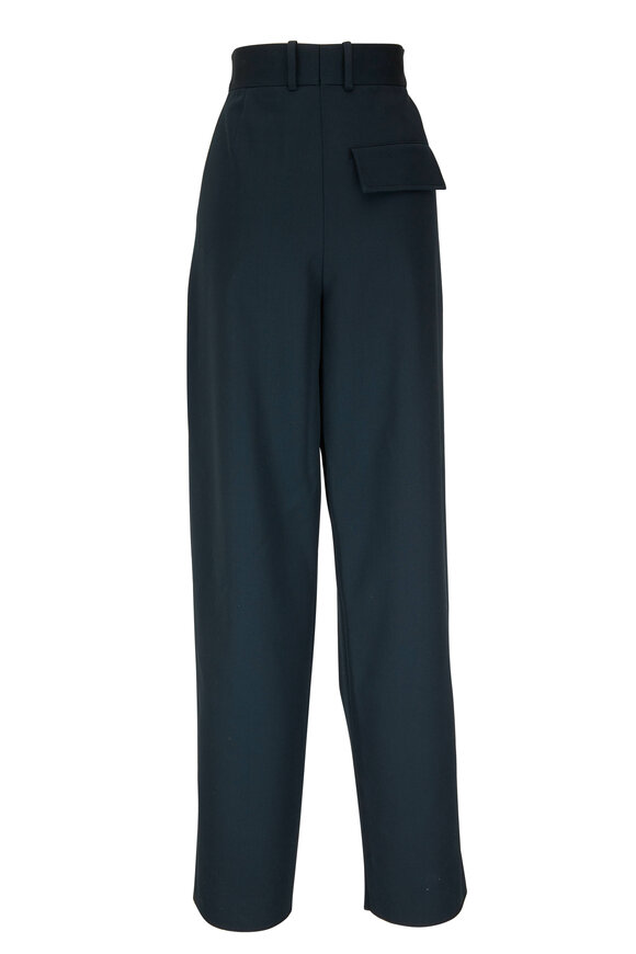 Bottega Veneta - Inkwell Inverted Pleat Pant