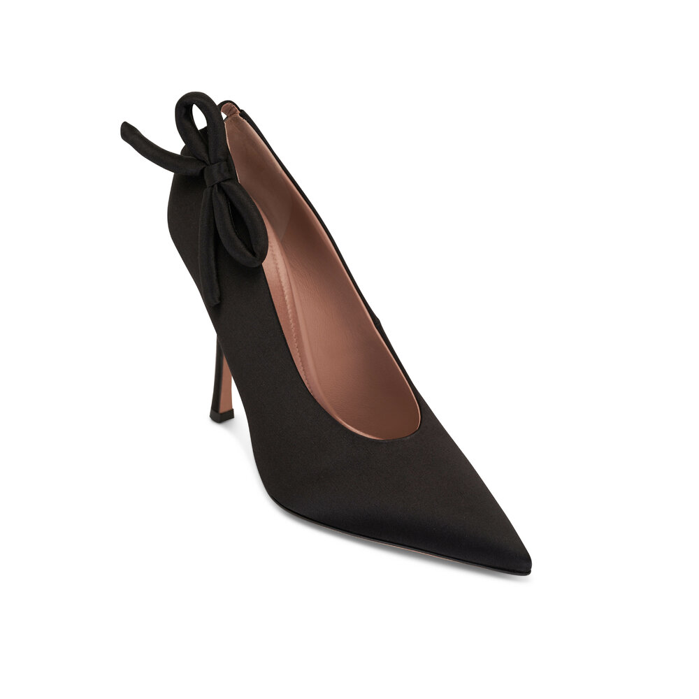 VALENTINO GARAVANI NITE-OUT SATIN PUMP 110 MM