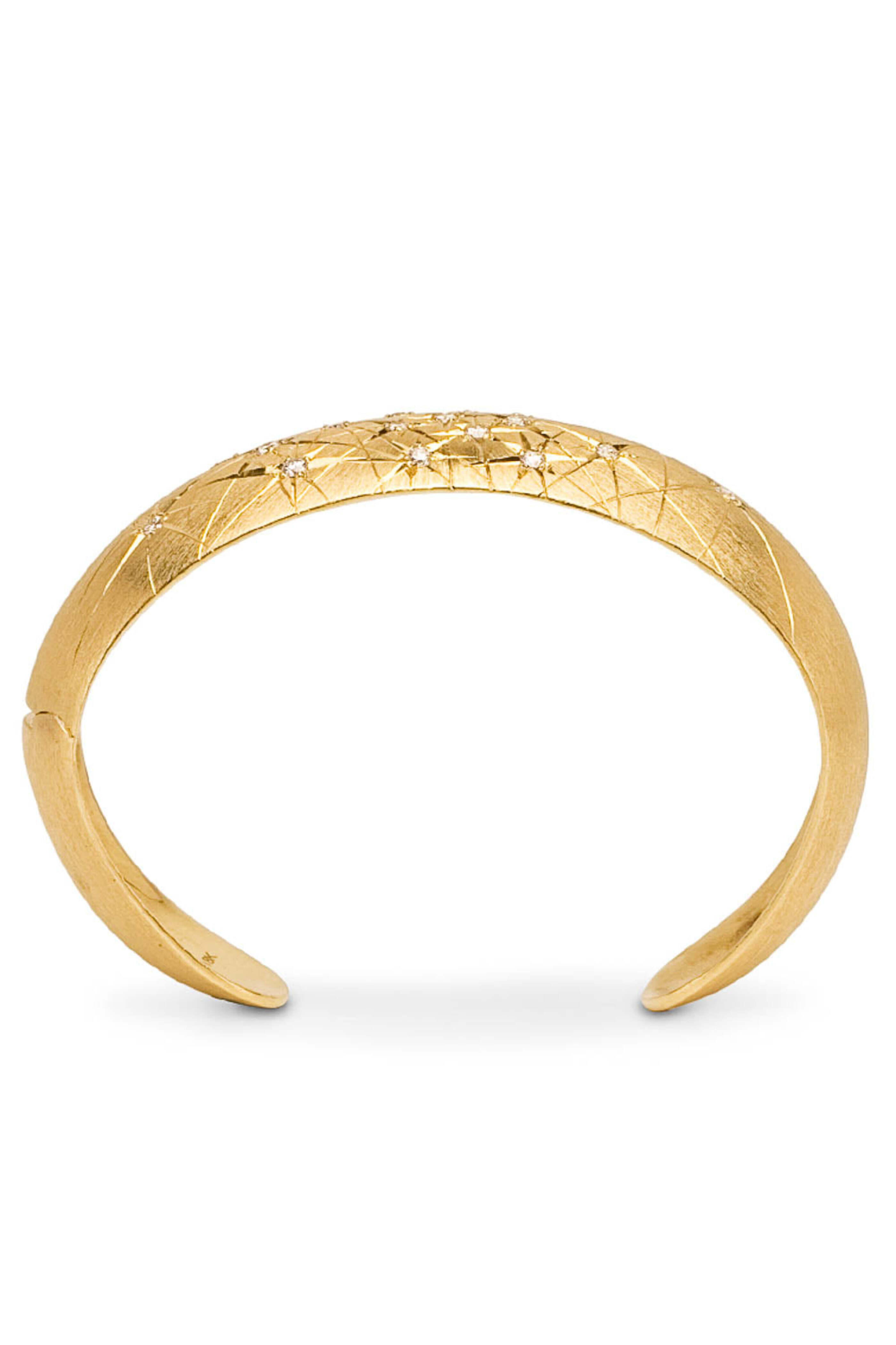 Adam Foster Fine Jewelry - Diamond Constellation Cuff Bracelet