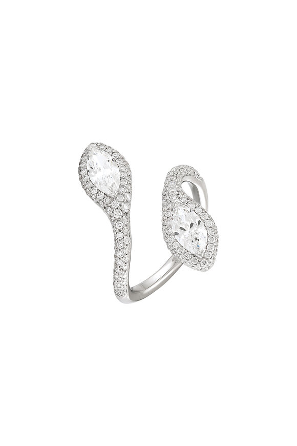 Etho Maria 18k White Gold Diamond Ring