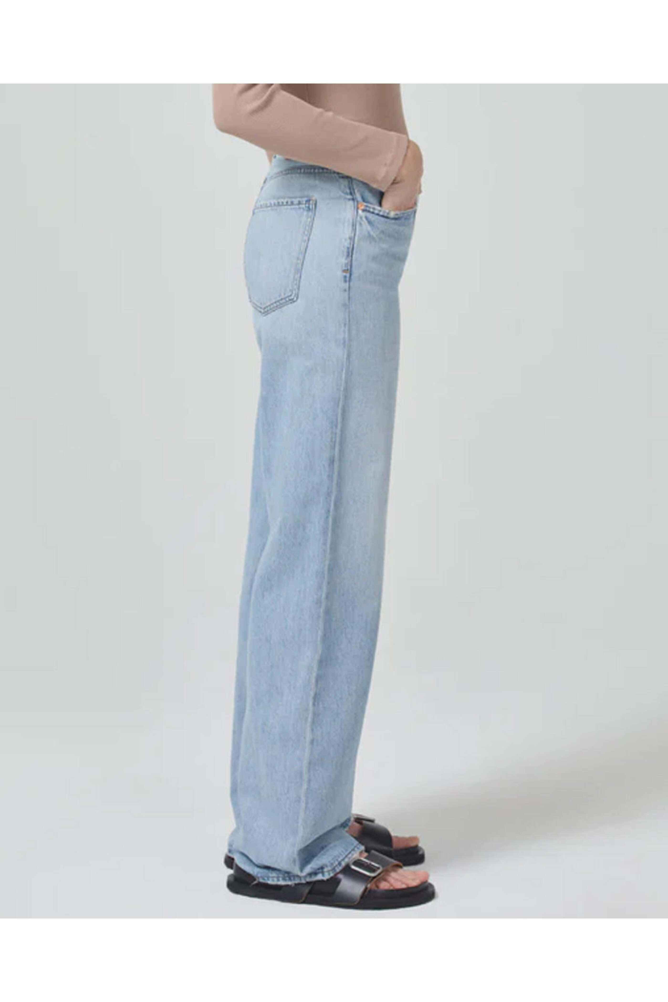 Citizens of Humanity - High Rise Wide Leg Aninna Jean in Parfait