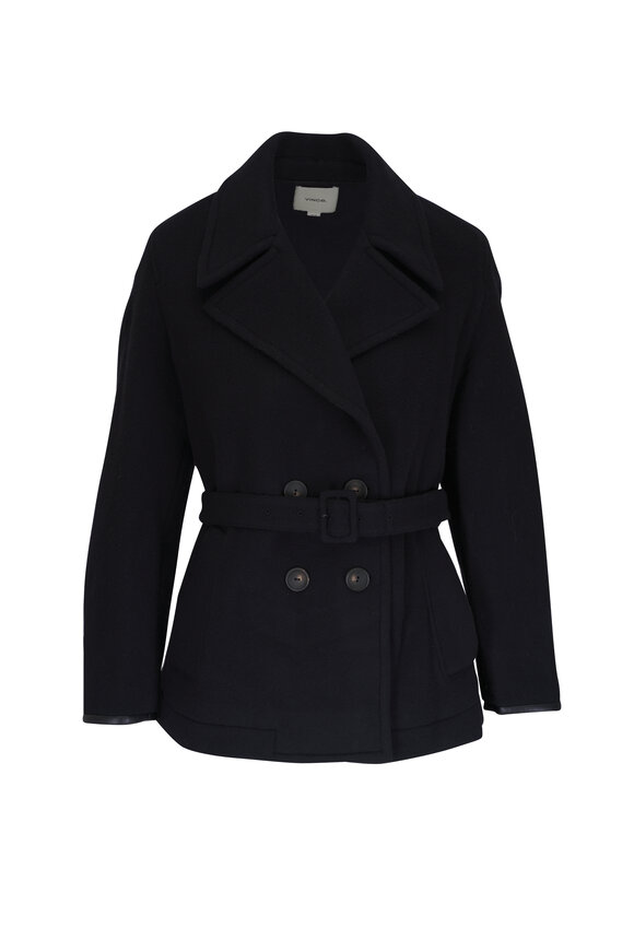 Vince Lofty Black Belted Jacket