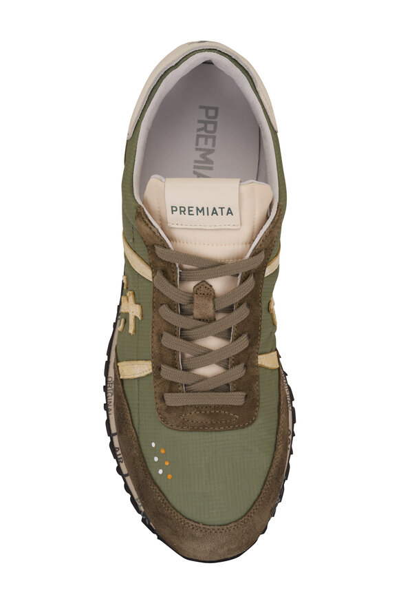 Premiata - Sean Green Suede Sneaker 