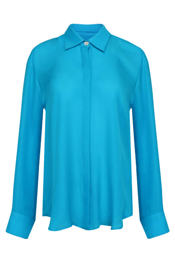 Catherine Regehr Turquoise Marmalade Jane Shirt
