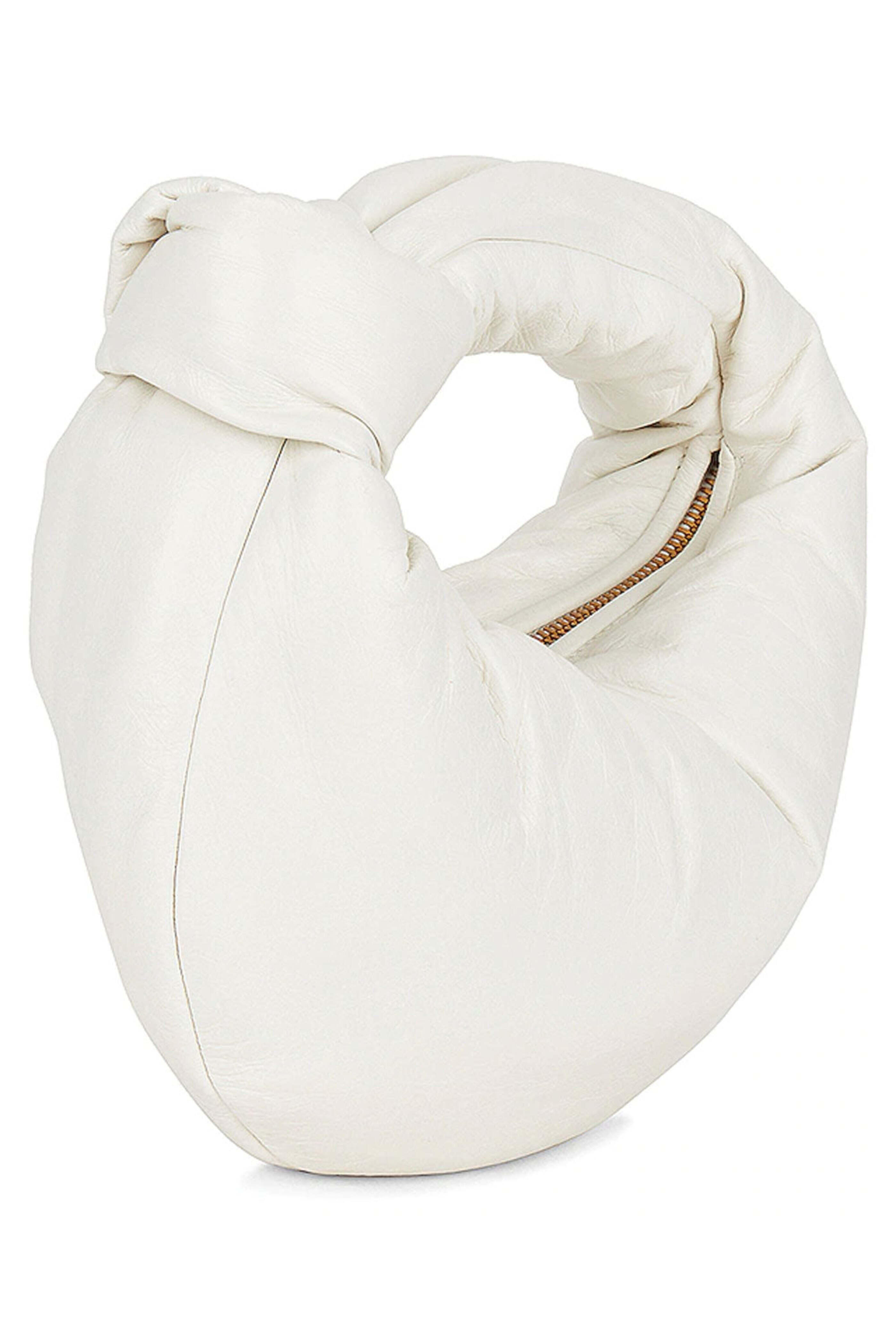 Bottega Veneta - Mini Jodie Puffy Bag in White