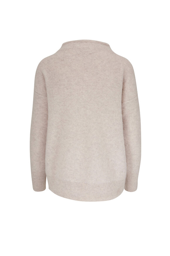 Vince - Marble Plush Cashmere Funnel Neck Sweater