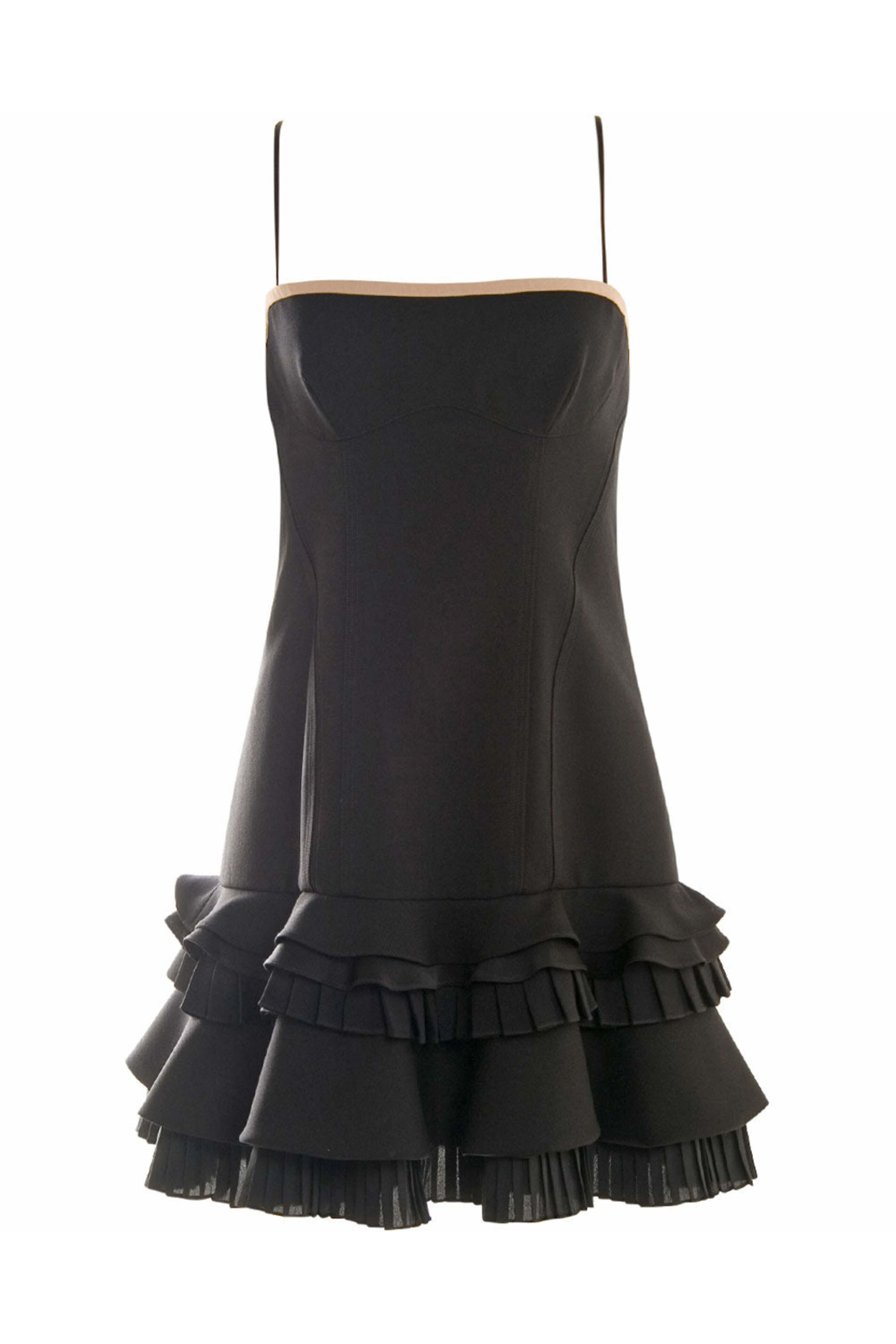 Ports 1961 - Black Bustier Mini Dress