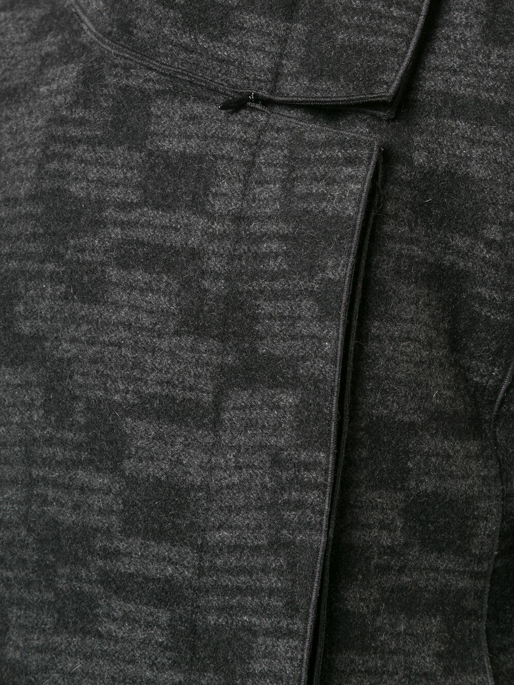 Akris - Rhode Island Slate Gray Cashmere Tweed Jacket