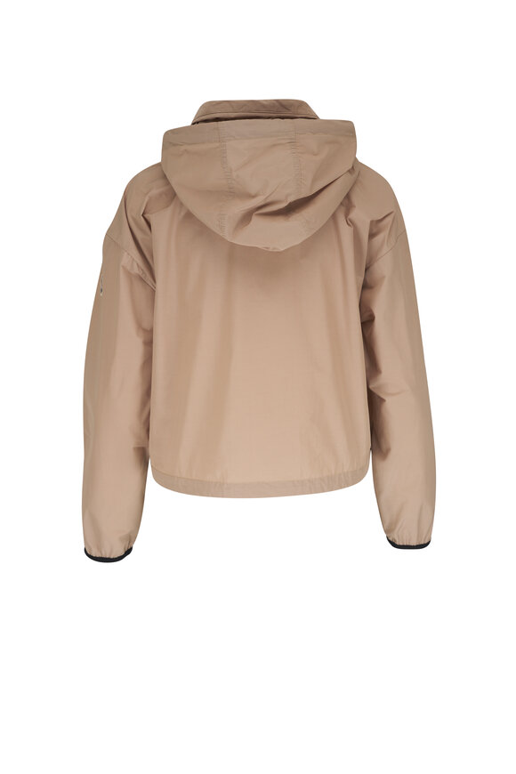 Moncler - Leda Beige Short Parka 