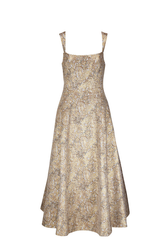 Sachin + Babi - Gilded Floral Audrey Gown 