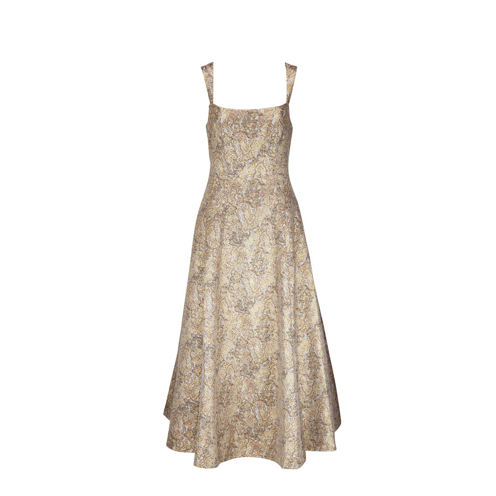 Sachin + Babi - Gilded Floral Audrey Gown | Mitchell Stores