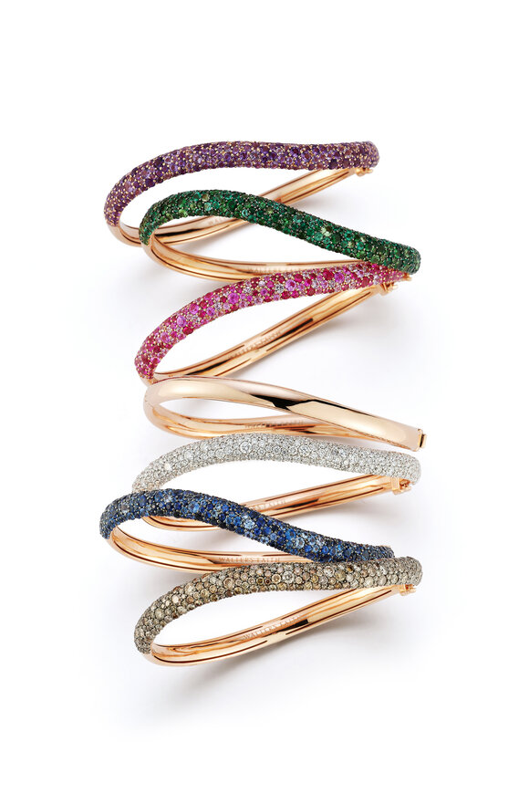 Walters Faith - Julian Emerald Wave Bracelet 