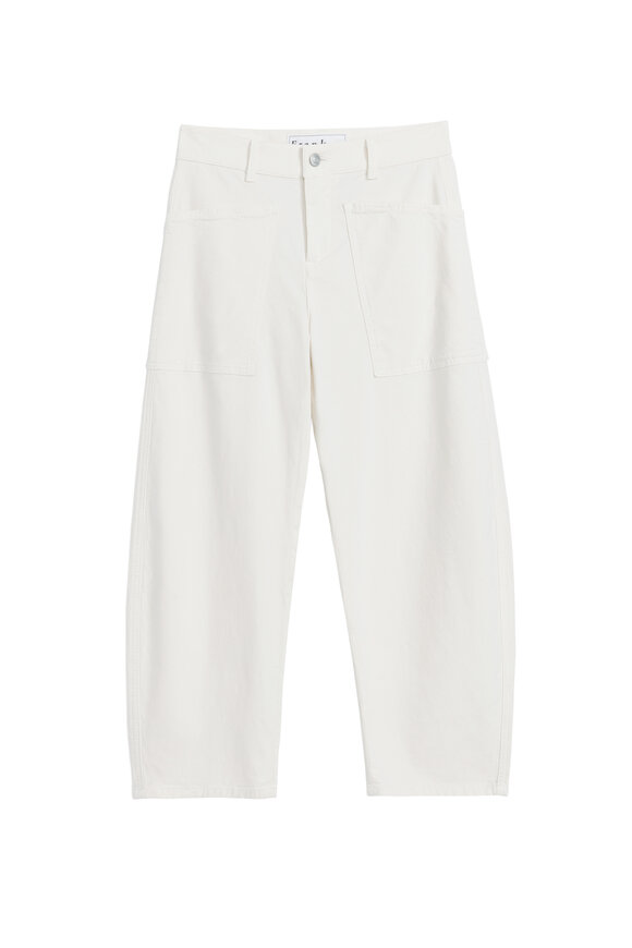 Frank & Eileen Bray Everyday Chalk Twill Barrel Pant - view 1