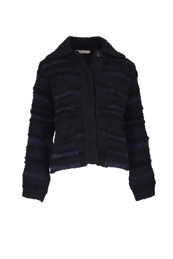 Dorothee Schumacher Bold Structures Midnight Cardigan