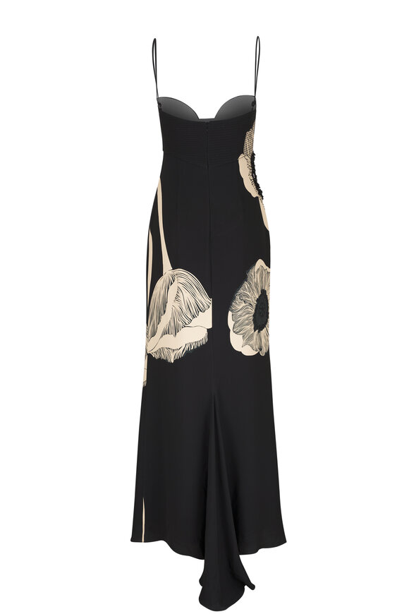 Johanna Ortiz - Portraying Life Embellished Silk Maxi Dress