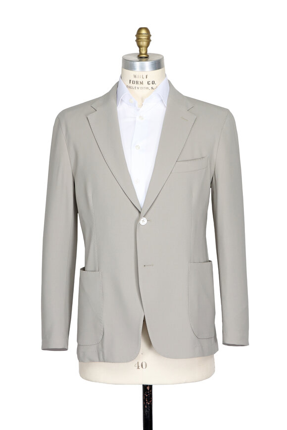 Marco Pescarolo Beige Sand Wool Sportcoat - view 2