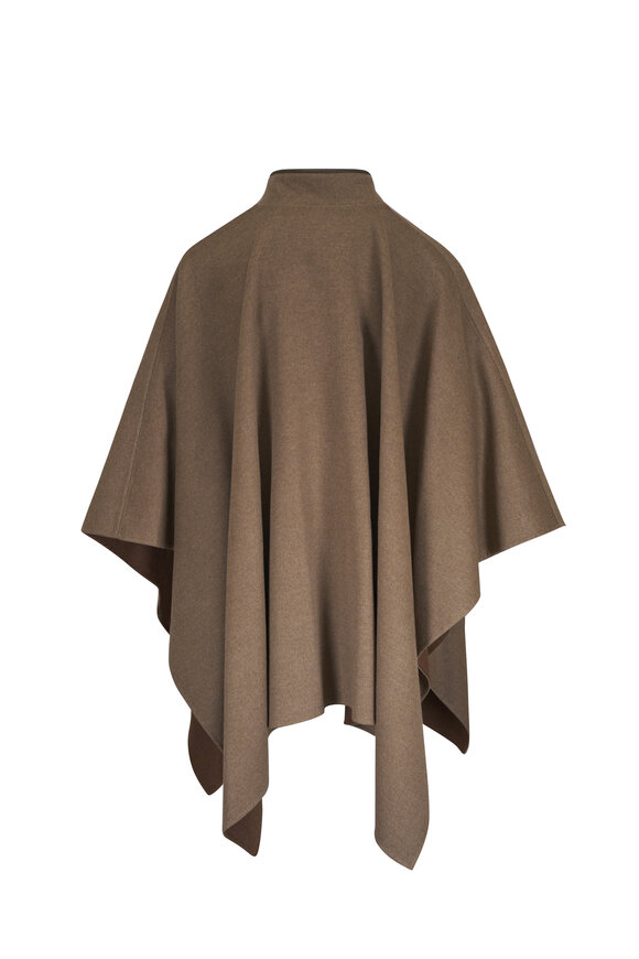 Loro Piana Spagna Pine Cashmere Cape - view 2