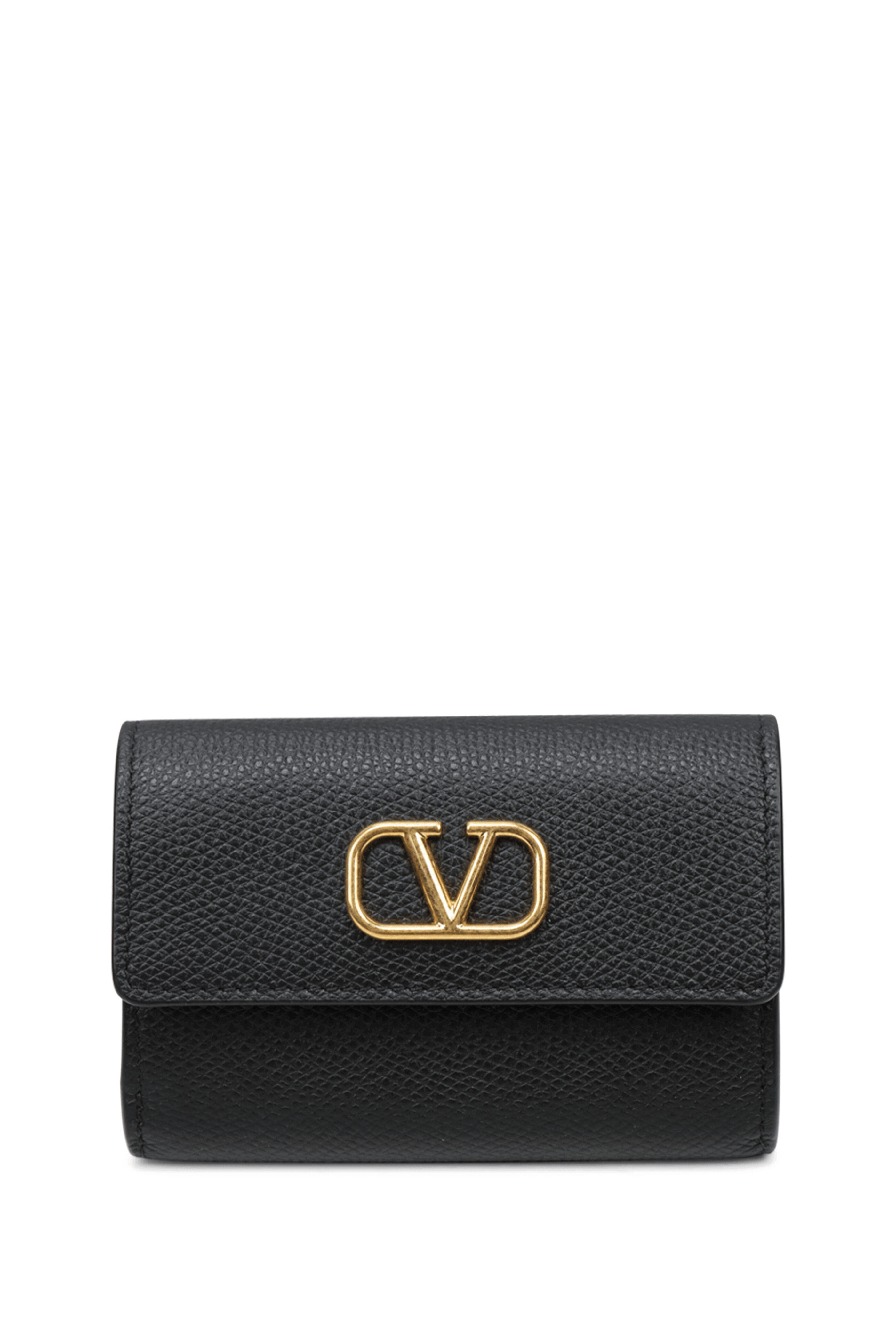 小物 VALENTINO GARAVANI wallet new, unused Men Unisex Authentic Valentino Garavani Rockstud Logo Bifold