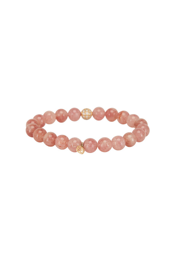 Sydney Evan Muscovite Bead Bracelet - view 2