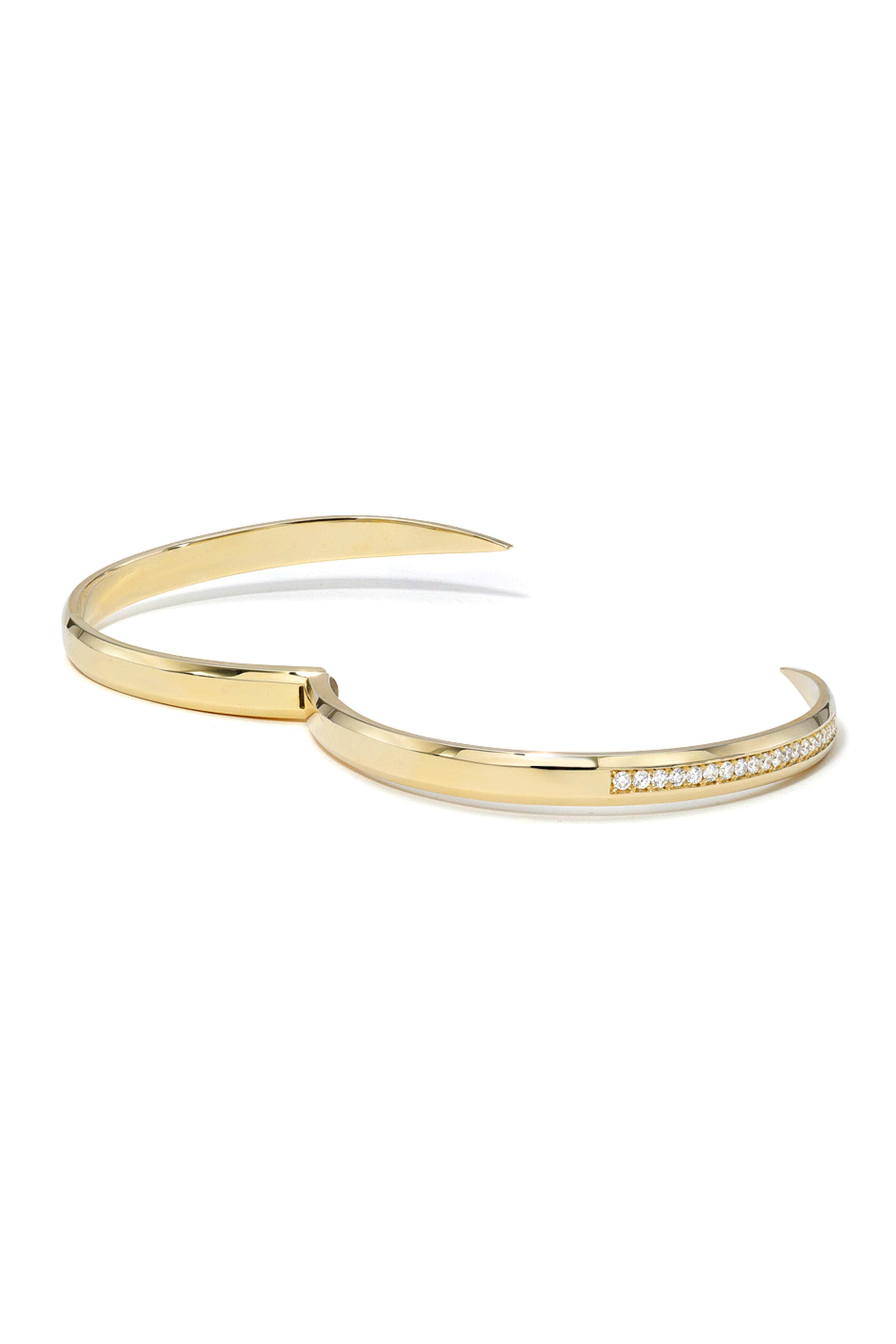 Dru - Diamond Claw Bangle