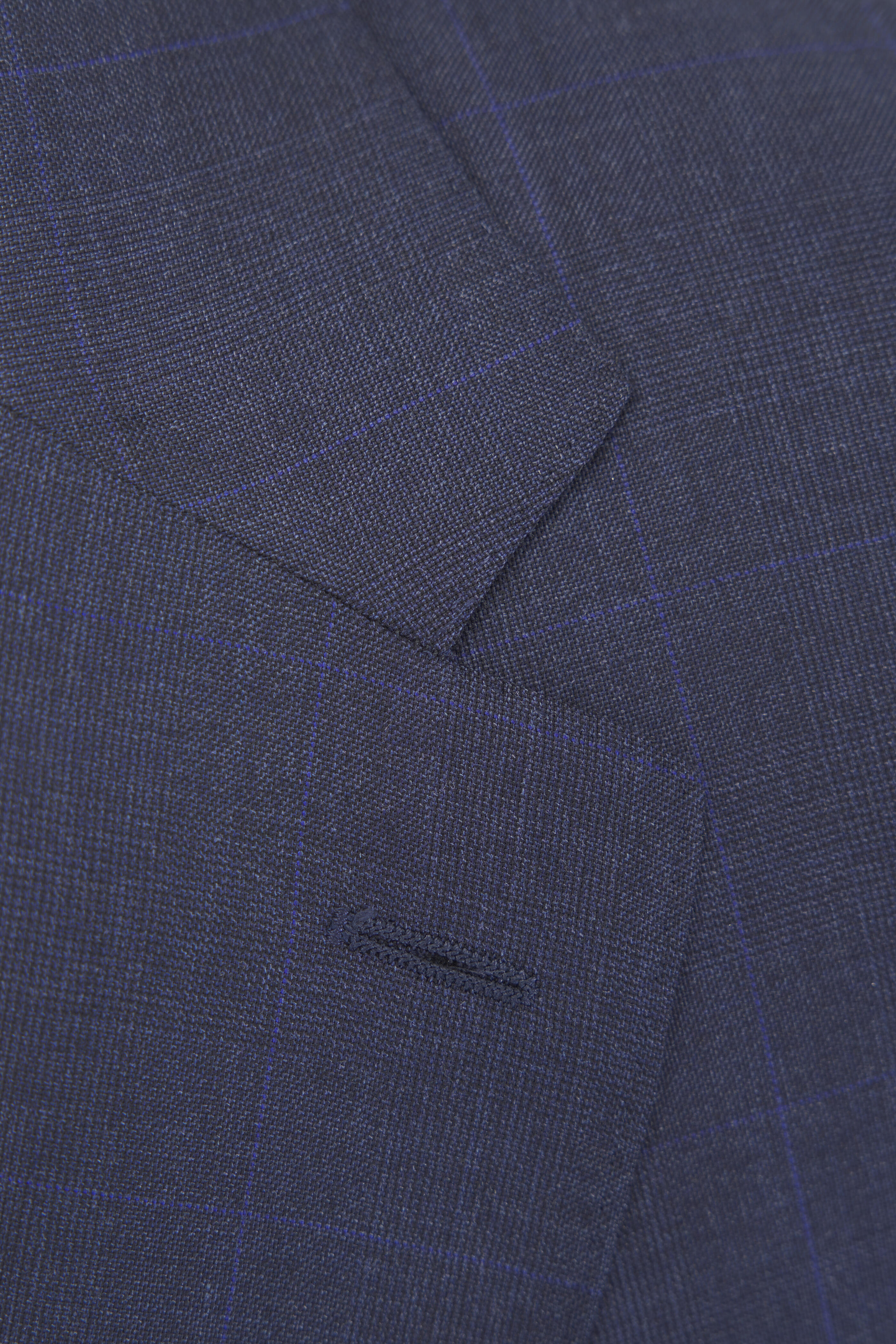 Canali - Blue Glen Plaid Wool Suit