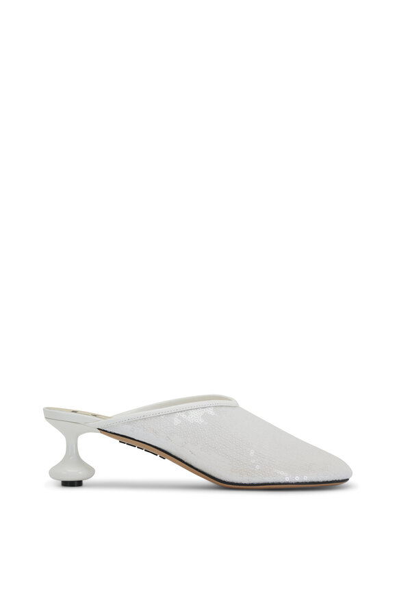 Loewe - Toy Transparent Sequin Mule, 45mm