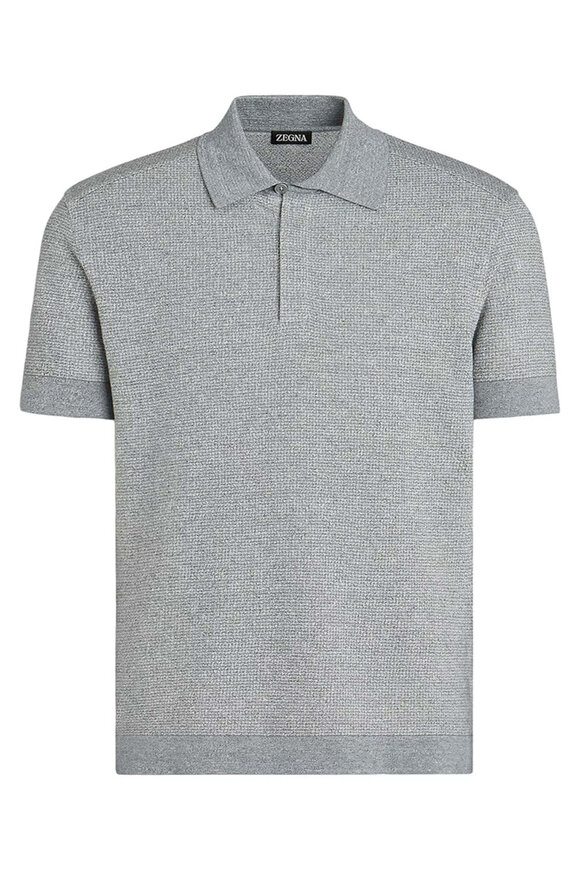 Kanon Logo Polo Knit | Gajess