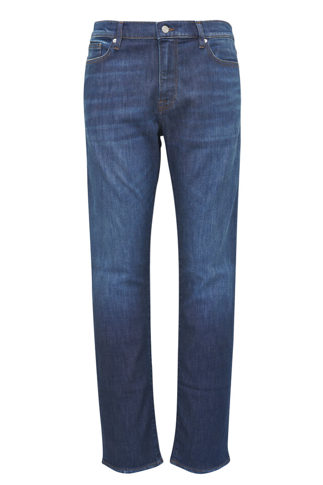 R13 Women's Boy Skinny Jeans, Jasper Stretch, Blue, 30 at