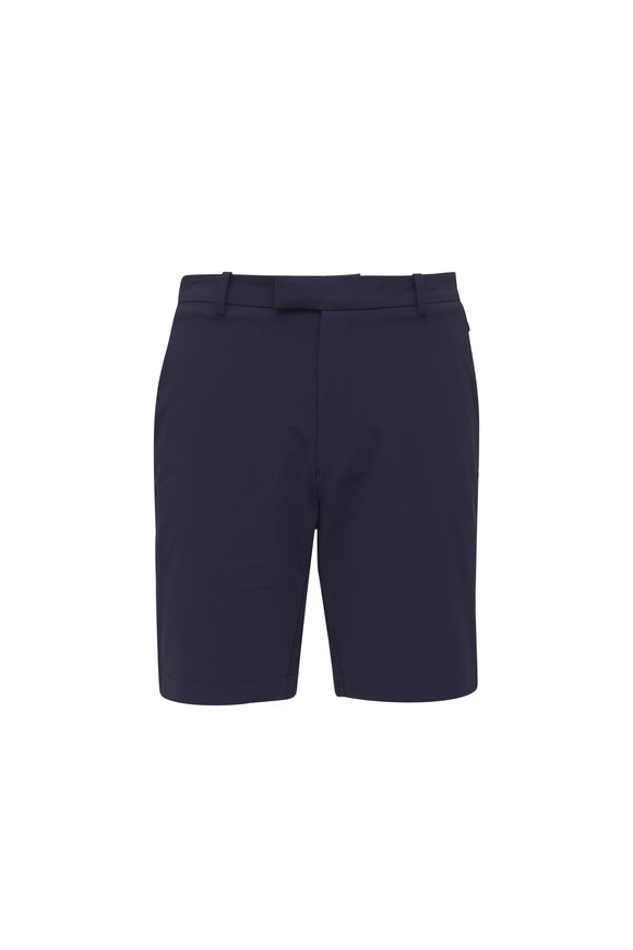 Peter Millar Navy Crown Crafted Bingham Performance Shorts