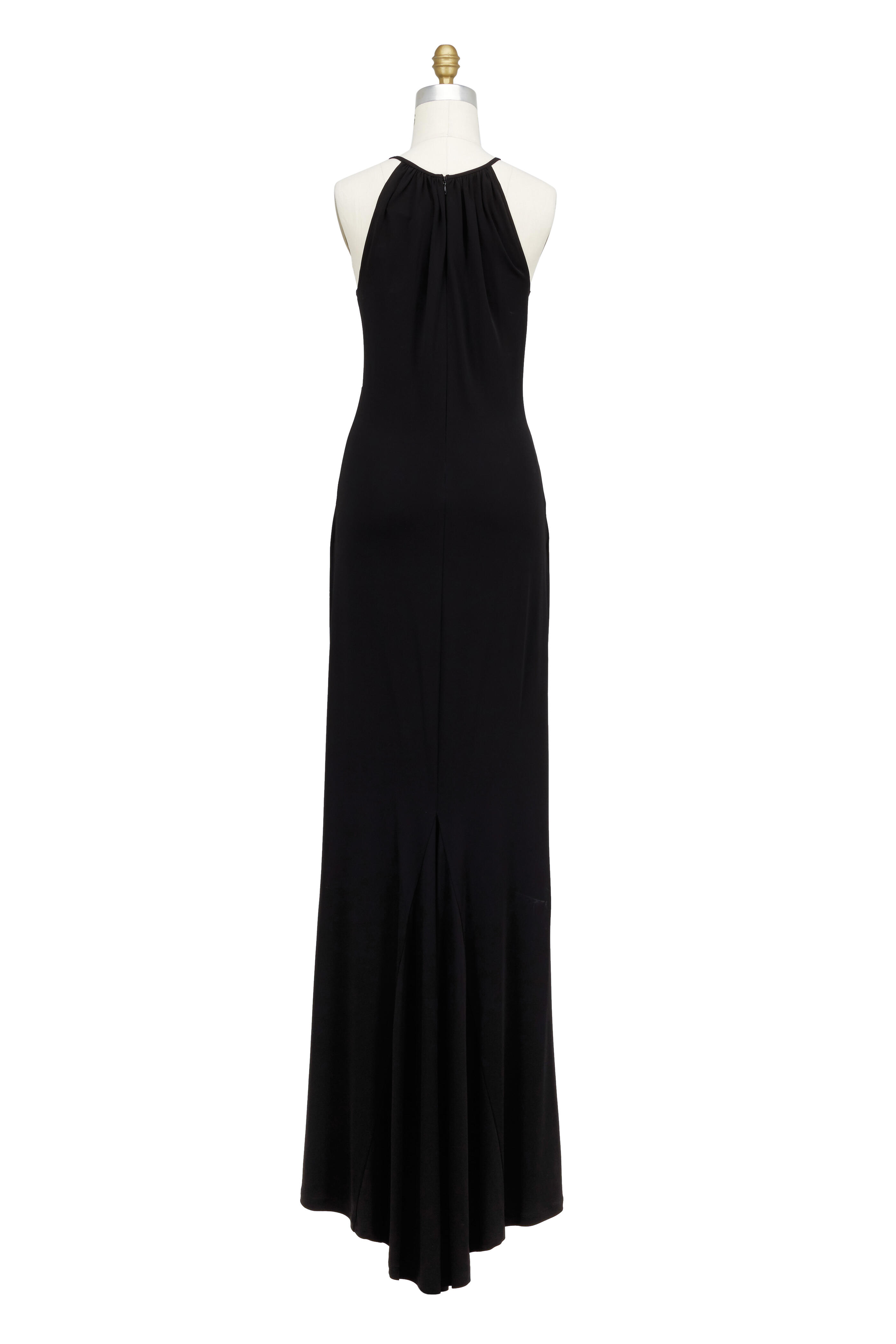 michael kors bridesmaid dresses Michael Kors Women's Chain Belt Halter Neck Midi Dress - Light Berry Sorbet