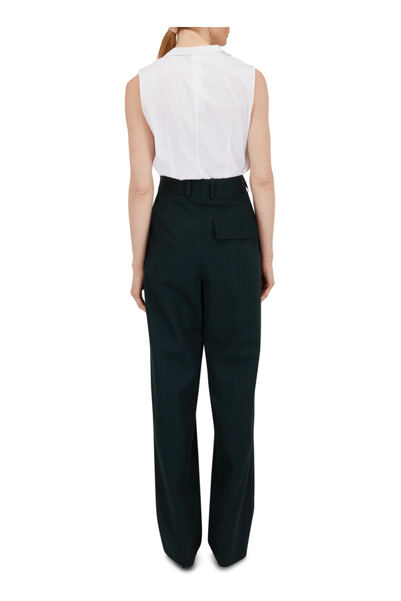 Bottega Veneta - Inkwell Inverted Pleat Pant